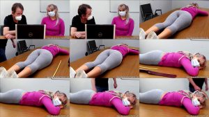 Cara  is  tawsed, a strapped, and a severe caned – Spanking M/F – Cara’s 3 Part Punishment (part 1)
